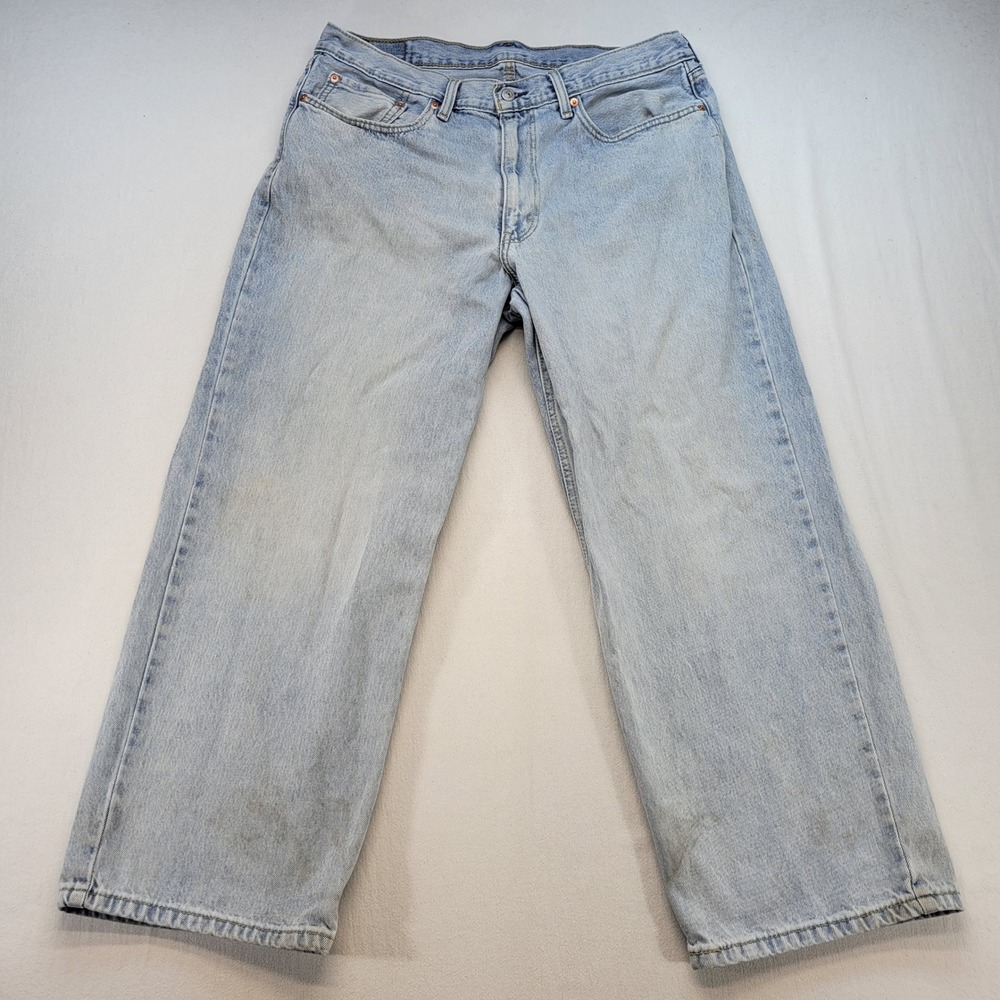 Levi's 578 Baggy Jeans Mens 36x30 Light Wash Denim 90s Wide Leg